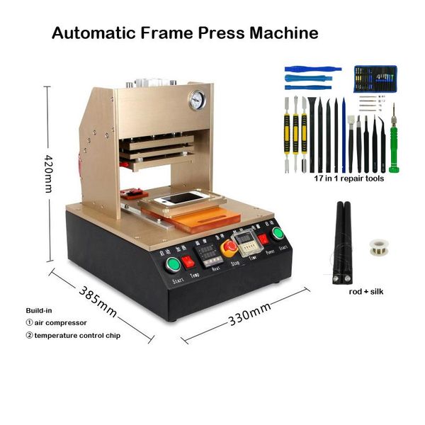 power tool sets automatic frame press machine tbk-558 laminator for 4 /5/6/6s/7/7p vacuum pump lcd repair equipment
power tool sets automatic frame press machine tbk-558 laminator for 4 /5/6/6s/7/7p vacuum pump lcd repair equipment