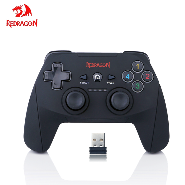 game controllers & joysticks redragon harrow g808 wireless controller pc double vibration joystick for windows ps3 andro
game controllers & joysticks redragon harrow g808 wireless controller pc double vibration joystick for windows ps3 andro