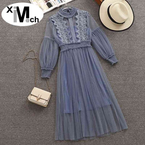 casual dresses xim&@ch sweet mesh dress stand-collar long-sleeve lace patchwork beading pleats with petticoat dr01024f5 w762, Black;gray
casual dresses xim&@ch sweet mesh dress stand-collar long-sleeve lace patchwork beading pleats with petticoat dr01024f5 w762, Black;gray