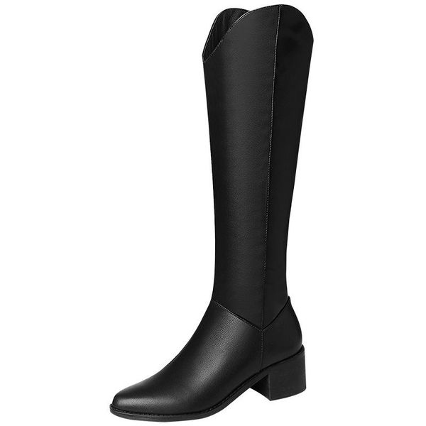 boots winter knee high women natural genuine sheepskin leather thick heels long zipper shoes ladies m0057, Black
boots winter knee high women natural genuine sheepskin leather thick heels long zipper shoes ladies m0057, Black