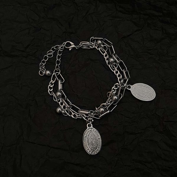 hand catenary indifference lovers women's korean ins fashion niche design personality simple high-level feeling bracelet fashion access, Black
hand catenary indifference lovers women's korean ins fashion niche design personality simple high-level feeling bracelet fashion access, Black