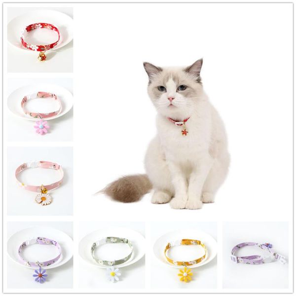 cat collars & leads fashion daisy flower collar bell cute sweet puppy cats pet lead leashes supplies
cat collars & leads fashion daisy flower collar bell cute sweet puppy cats pet lead leashes supplies