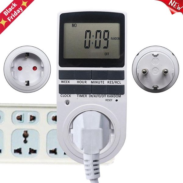 programmer timer socket switch eu fr br uk plug electronic outlet digital kitchen sockets 7 day 12/24 hour timers
programmer timer socket switch eu fr br uk plug electronic outlet digital kitchen sockets 7 day 12/24 hour timers