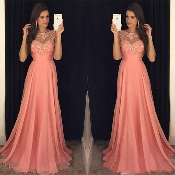 2021 plus size coral pink a line bridesmaid dresses chiffon jewel neck lace appliques beaded floor length maid of honor bridal party gowns, White;pink
2021 plus size coral pink a line bridesmaid dresses chiffon jewel neck lace appliques beaded floor length maid of honor bridal party gowns, White;pink