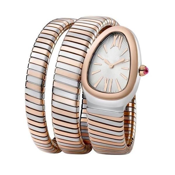new 2021 women watch snake bangle silver rose gold long bracelet white rome japanese quartz stainless steel sapphire wristwatch, Slivery;golden
new 2021 women watch snake bangle silver rose gold long bracelet white rome japanese quartz stainless steel sapphire wristwatch, Slivery;golden
