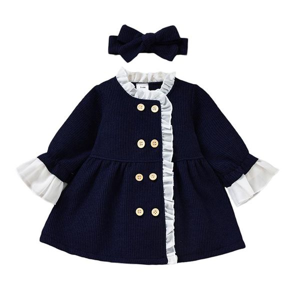 girl's dresses toddler baby girl fall dress long sleeve round neck double breasted a-line princess bow headband, Red;yellow
girl's dresses toddler baby girl fall dress long sleeve round neck double breasted a-line princess bow headband, Red;yellow