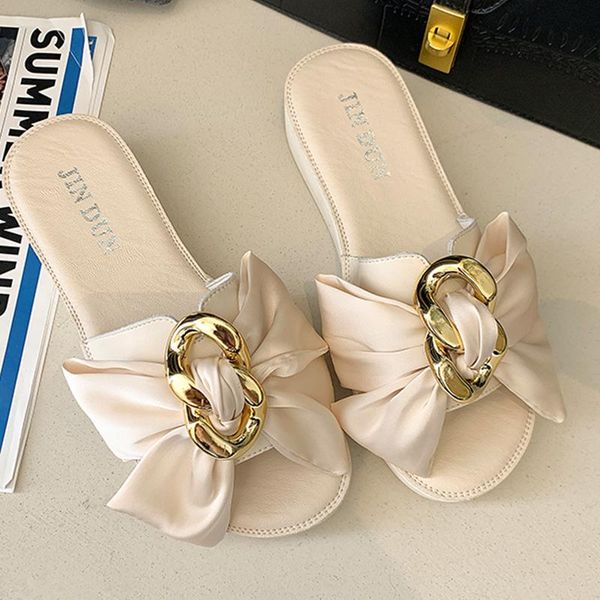 slippers women platform fashion chain design elegant bow-knot upper decoration summer open-toe sandals black casual shoes
slippers women platform fashion chain design elegant bow-knot upper decoration summer open-toe sandals black casual shoes