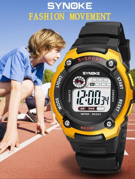wristwatches synoke fashion children digital watches kids boys girls sports outdoor waterproof silicone watch, Slivery;brown
wristwatches synoke fashion children digital watches kids boys girls sports outdoor waterproof silicone watch, Slivery;brown