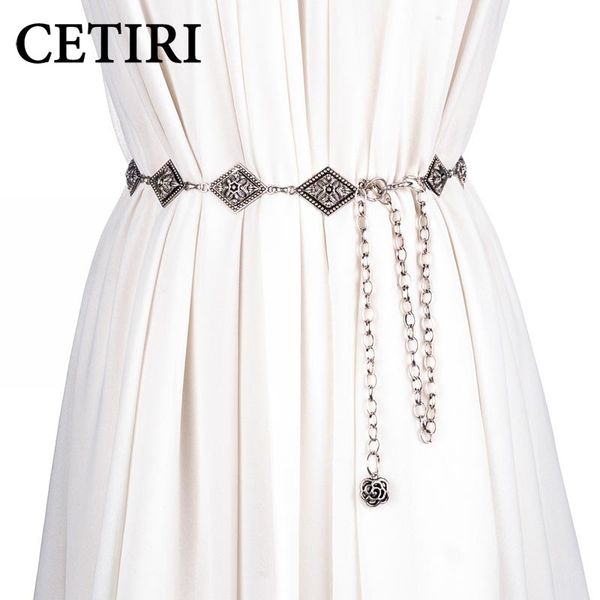 cetiri classic retro dress belt elegant silver carved waist chain belts ethnic thin metal waist female punk belt for women
cetiri classic retro dress belt elegant silver carved waist chain belts ethnic thin metal waist female punk belt for women