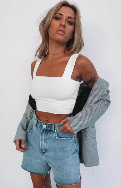 camisoles & tanks fashion women summer buckle little vest single wear boob tube crop bralet sheer stylish solid cotton tank cool, Black;white
camisoles & tanks fashion women summer buckle little vest single wear boob tube crop bralet sheer stylish solid cotton tank cool, Black;white