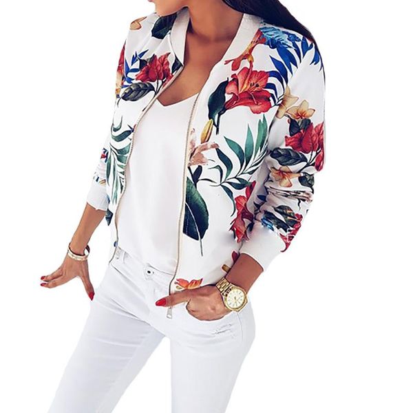 autumn long sleeve bomber jacket women flowers print zipper up retro coat spring plus size short white biker jackets women's, Black;brown
autumn long sleeve bomber jacket women flowers print zipper up retro coat spring plus size short white biker jackets women's, Black;brown