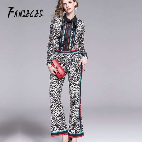 fanieces fashion designer runway suit set spring autumn women long sleeve floral printed blouses vintage pants 2 piece sets 210520, White
fanieces fashion designer runway suit set spring autumn women long sleeve floral printed blouses vintage pants 2 piece sets 210520, White