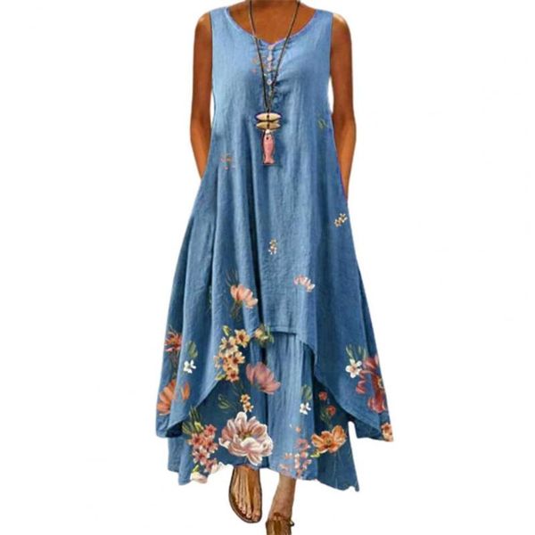 casual dresses maxi dress elegant women 2021 summer floral print irregular hem buttons round neck for dating purple xxxxl vestidos, Black;gray
casual dresses maxi dress elegant women 2021 summer floral print irregular hem buttons round neck for dating purple xxxxl vestidos, Black;gray