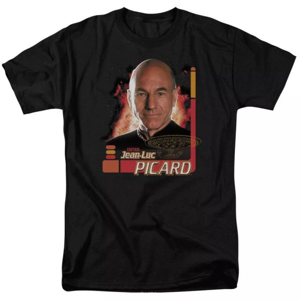 star trek captain picard tv show t-shirt sizes s-3x new, White;black
star trek captain picard tv show t-shirt sizes s-3x new, White;black