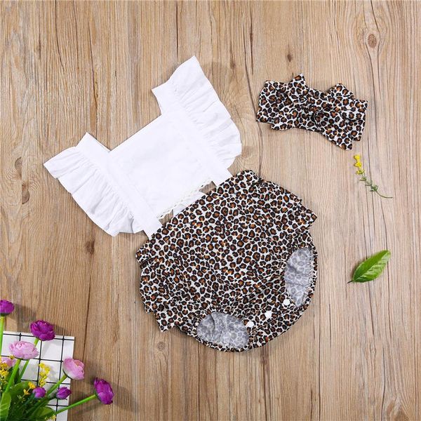 baby girl's summer clothing 2pcs, fashion leopard print square neck sleeve jumpsuit+ hair band , 0-24 months sets, White
baby girl's summer clothing 2pcs, fashion leopard print square neck sleeve jumpsuit+ hair band , 0-24 months sets, White