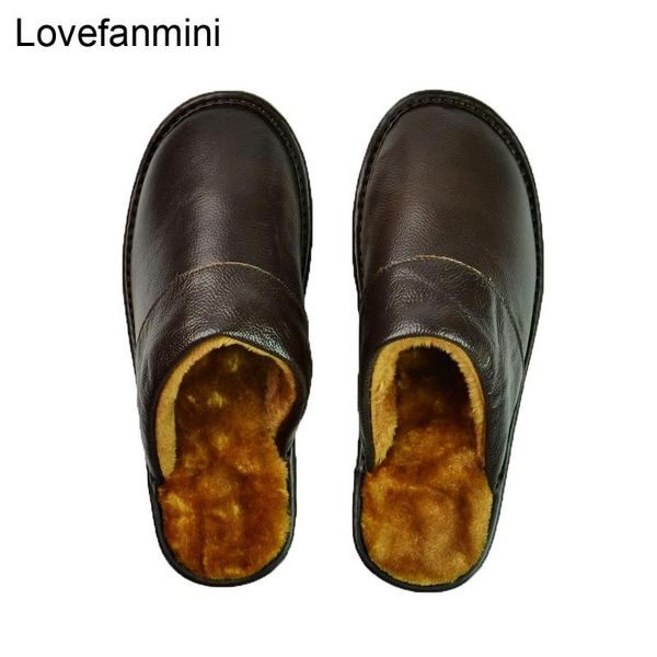 slippers genuine cow leather couple indoor non-slip men women home fashion casual shoes pvc soft soles winter 618, Black
slippers genuine cow leather couple indoor non-slip men women home fashion casual shoes pvc soft soles winter 618, Black
