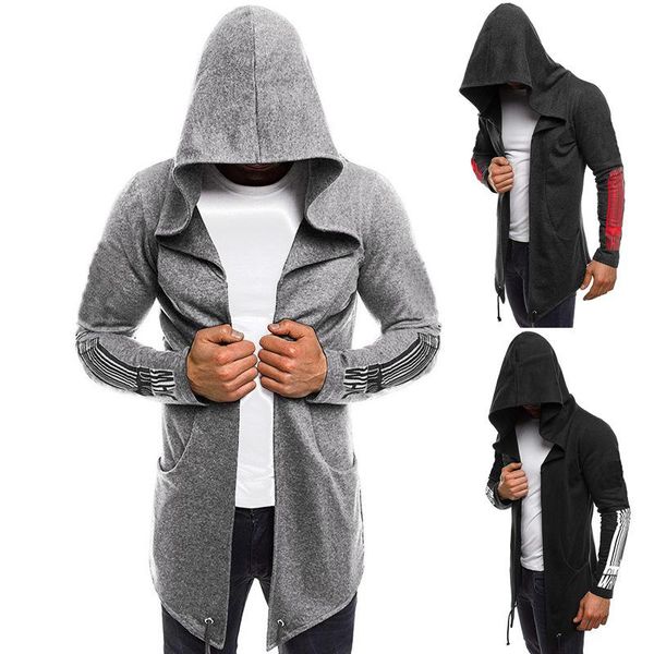 autumn and winter men's cardigan dark black hooded print assassin hoodies & sweatshirts
autumn and winter men's cardigan dark black hooded print assassin hoodies & sweatshirts