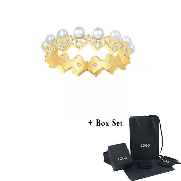 cluster rings fashion high-end jewelry white pearl ring wave zigzag pattern decoration ladies romantic luxury anniversary gift, Golden;silver
cluster rings fashion high-end jewelry white pearl ring wave zigzag pattern decoration ladies romantic luxury anniversary gift, Golden;silver
