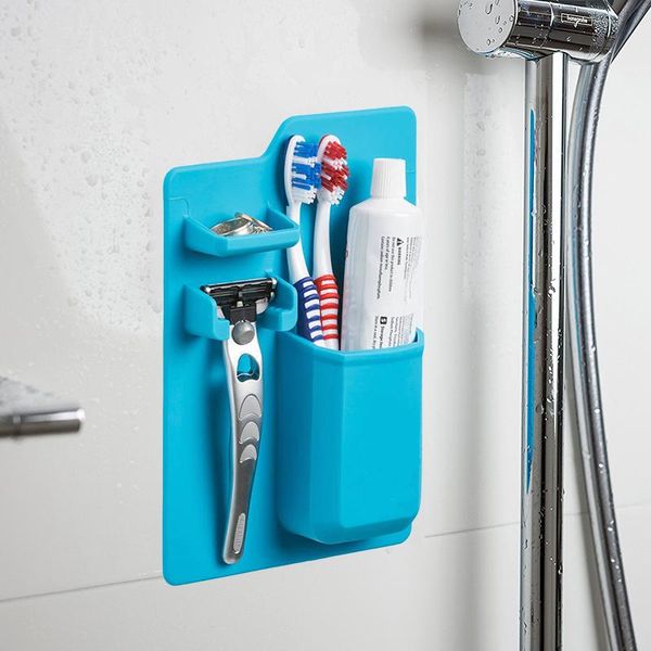 bathroom storage & organization multifunctional silicone toothbrush toothpaste razor holder toiletries organizer rack baskets ghmy
bathroom storage & organization multifunctional silicone toothbrush toothpaste razor holder toiletries organizer rack baskets ghmy