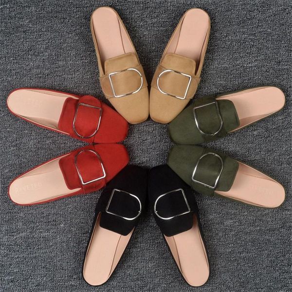 summer women's casual slides ladies stylish suede low heel house slippers female outdoor sandals girl's mules shoes size 34-44, Black
summer women's casual slides ladies stylish suede low heel house slippers female outdoor sandals girl's mules shoes size 34-44, Black