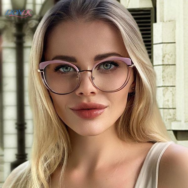 sunglasses lionlk fashion two-color cat eye anti-blu-ray ladies glasses retro metal tr90 frame brand designer luxury 2021 black pink red, White;black
sunglasses lionlk fashion two-color cat eye anti-blu-ray ladies glasses retro metal tr90 frame brand designer luxury 2021 black pink red, White;black