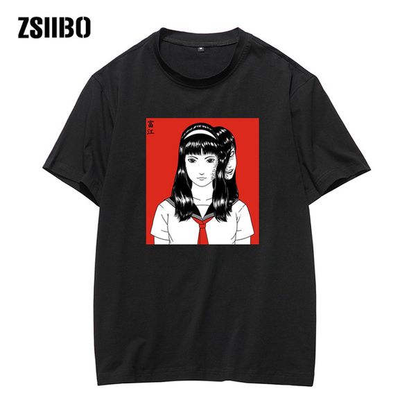 fujiang horror manga ito junji summer t shirt short-sleeved tshirts clothes can be customized diy printing dark wind t-shirt, White;black
fujiang horror manga ito junji summer t shirt short-sleeved tshirts clothes can be customized diy printing dark wind t-shirt, White;black