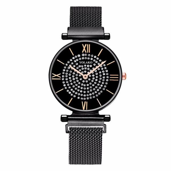 wristwatches women's watch starry sky 2021 temperament milan mesh with magnetite diamondmontre femme business casual quartz, Slivery;brown
wristwatches women's watch starry sky 2021 temperament milan mesh with magnetite diamondmontre femme business casual quartz, Slivery;brown