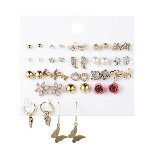 stud trendy korean earrings for women fashion statement mixed pearl crystal heart leaf flowers love butterfly jewelry, Golden;silver
stud trendy korean earrings for women fashion statement mixed pearl crystal heart leaf flowers love butterfly jewelry, Golden;silver