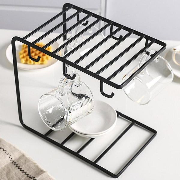 kitchen storage & organization creative japanese wrought iron cup holder dining coffee mug rack home l4v6
kitchen storage & organization creative japanese wrought iron cup holder dining coffee mug rack home l4v6