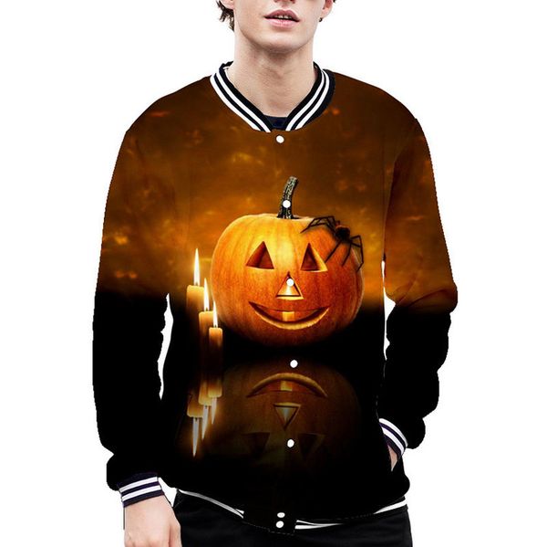 Halloween Jackets Men Women Shorts Coat Smile emoji pumpkin Pattern Baseball Jacket High Quality Comfortable Fashion Travel Sports Party XXL 2XL, Black;brown
Halloween Jackets Men Women Shorts Coat Smile emoji pumpkin Pattern Baseball Jacket High Quality Comfortable Fashion Travel Sports Party XXL 2XL, Black;brown