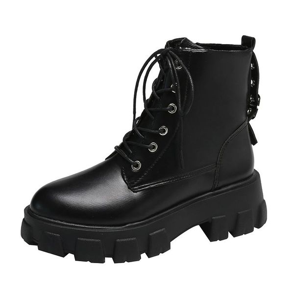 boots women motorcycle female autumn fashion women's zipper low heel vintage buckle casual lady platforms, Black
boots women motorcycle female autumn fashion women's zipper low heel vintage buckle casual lady platforms, Black