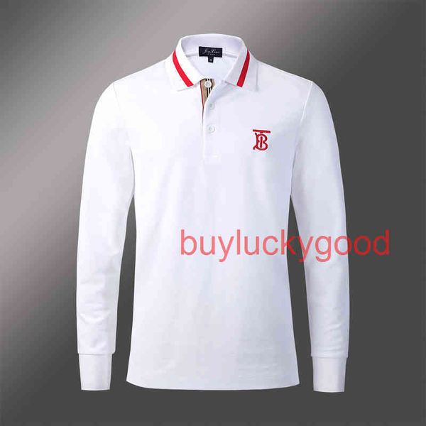 good brand coat placket plaid b british fashion jacquard collar tb letter embroidery long sleeve polo shirt men, Black;brown
good brand coat placket plaid b british fashion jacquard collar tb letter embroidery long sleeve polo shirt men, Black;brown