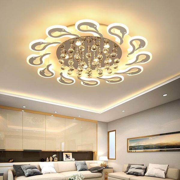 ceiling lights led light fixture with remote controller modern chandelier lamp for living room luminarias
ceiling lights led light fixture with remote controller modern chandelier lamp for living room luminarias