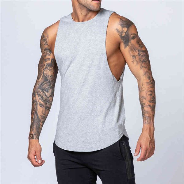 mens tank shirt gym tank fitness clothing cotton sleeveless vest man plain canotte bodybuilding stringer tank210421, White;black
mens tank shirt gym tank fitness clothing cotton sleeveless vest man plain canotte bodybuilding stringer tank210421, White;black