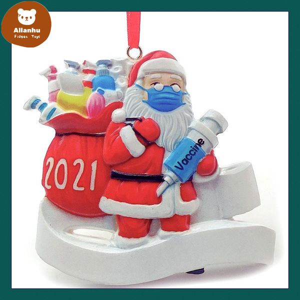 christmas decoration party favor quarantine ornaments resin santa claus with mask decorate xmas tree hanging pendants christmas gifts ct18
christmas decoration party favor quarantine ornaments resin santa claus with mask decorate xmas tree hanging pendants christmas gifts ct18