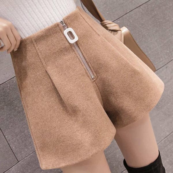 women's shorts autumn winter high waist woolen wide leg women loose work office short femme leggings ladies wool suit c7695, White;black
women's shorts autumn winter high waist woolen wide leg women loose work office short femme leggings ladies wool suit c7695, White;black