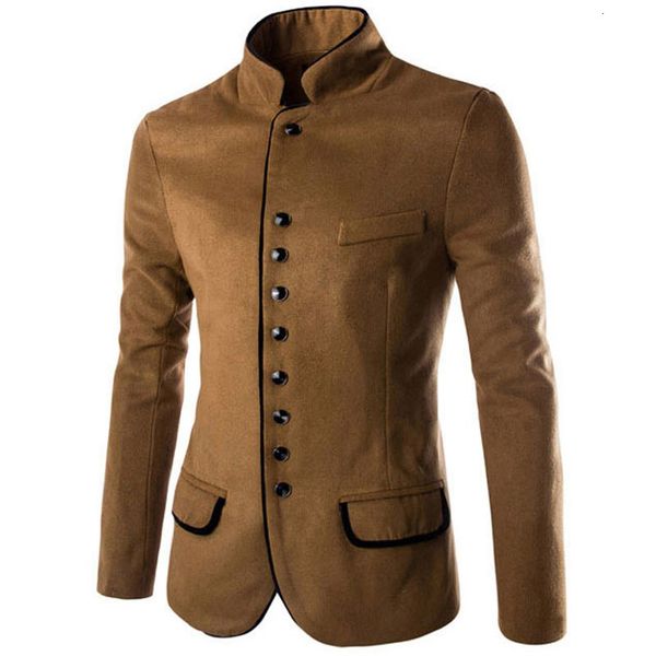 men's suits & blazers 2015 autumn winter fashion solid standard collar wool mens single breasted slim fit casual thick jackets m-xxl 9q, White;black
men's suits & blazers 2015 autumn winter fashion solid standard collar wool mens single breasted slim fit casual thick jackets m-xxl 9q, White;black
