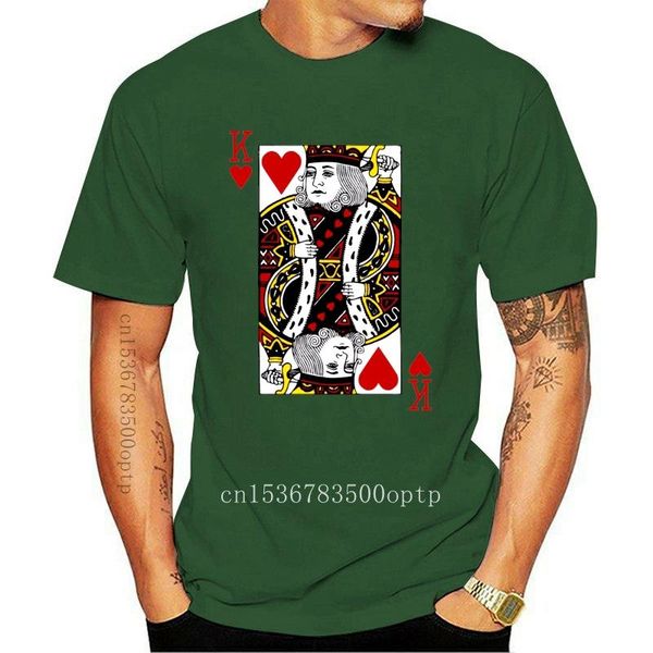 men's t-shirts brand 2021 clothing o-neck tee shirts king of hearts playing card make at t shirt harajuku, White;black
men's t-shirts brand 2021 clothing o-neck tee shirts king of hearts playing card make at t shirt harajuku, White;black