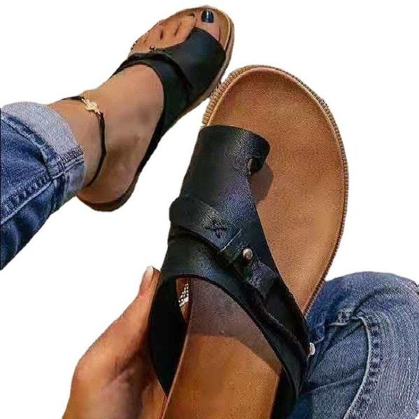 slippers 2021 summer women's buckle european and american leather clip toe sandals shoes, Black
slippers 2021 summer women's buckle european and american leather clip toe sandals shoes, Black