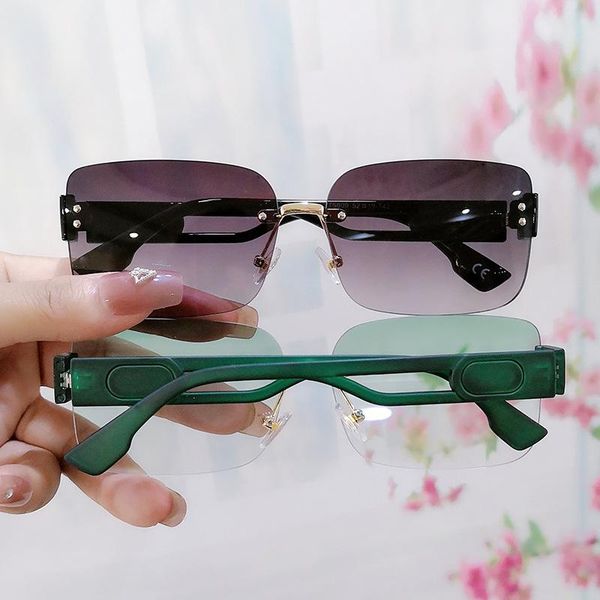 sunglasses abay elegant rectangle women gradient rimless trimmed metal eyewear female men's street camping hiking uv400 oculos, White;black
sunglasses abay elegant rectangle women gradient rimless trimmed metal eyewear female men's street camping hiking uv400 oculos, White;black