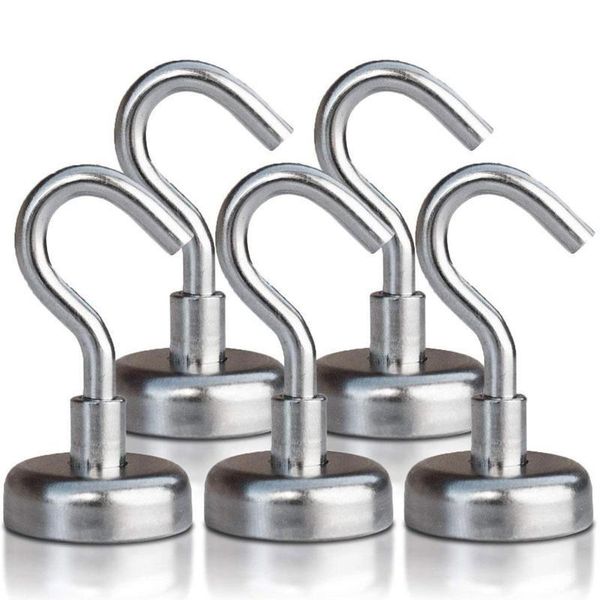 5 steel magnetic hooks powerful magnet bracket 10kg wall suction hook support hardware
5 steel magnetic hooks powerful magnet bracket 10kg wall suction hook support hardware
