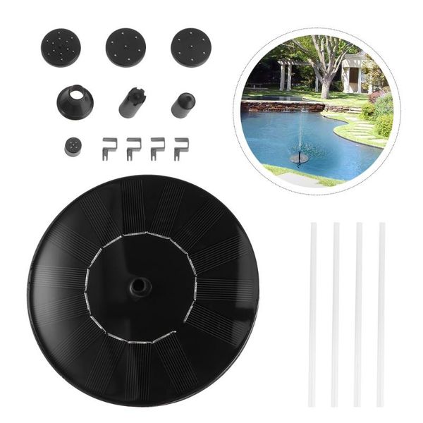 1pc solar power pump floating water fountain pond waterfall black garden decorations
1pc solar power pump floating water fountain pond waterfall black garden decorations