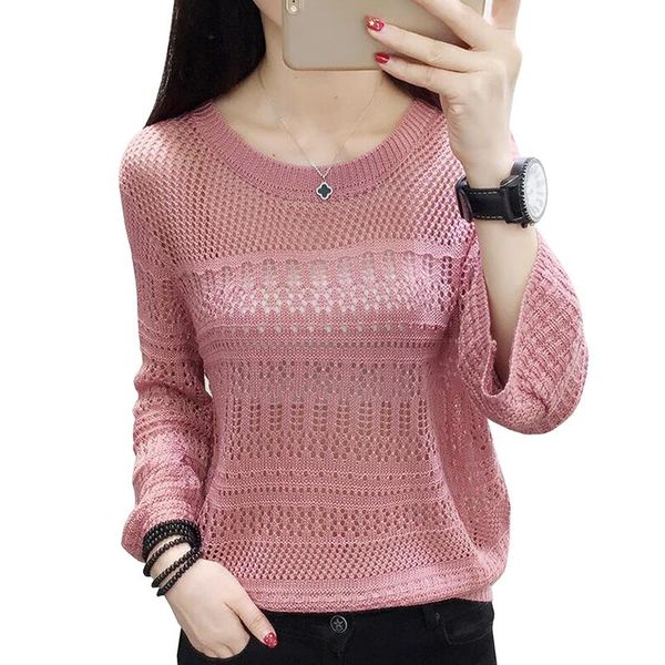women's sweaters thin sweater for women 2021 summer flare sleeve knit sunscreen pullover loose plus size o-neck hollow out female knitt, White;black
women's sweaters thin sweater for women 2021 summer flare sleeve knit sunscreen pullover loose plus size o-neck hollow out female knitt, White;black