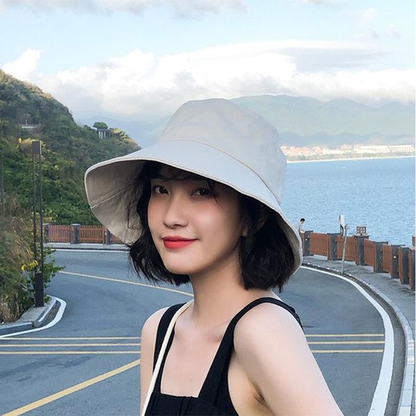 caps & hats summer fisherman's hat women's korean fashion pure color literature sunscreen men's and, Yellow
caps & hats summer fisherman's hat women's korean fashion pure color literature sunscreen men's and, Yellow