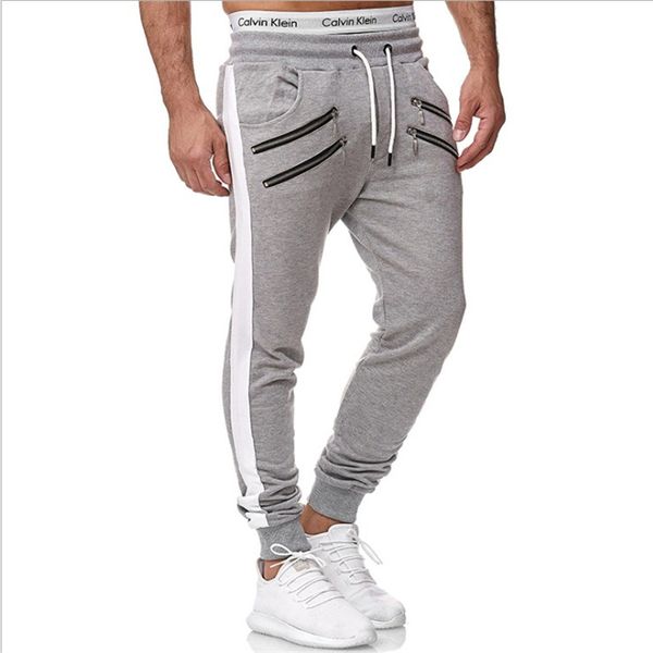 men joggers sweatpants casual pants zip pocket gyms fitness workout sportswear casual trousers male crossfit track pants, Black
men joggers sweatpants casual pants zip pocket gyms fitness workout sportswear casual trousers male crossfit track pants, Black