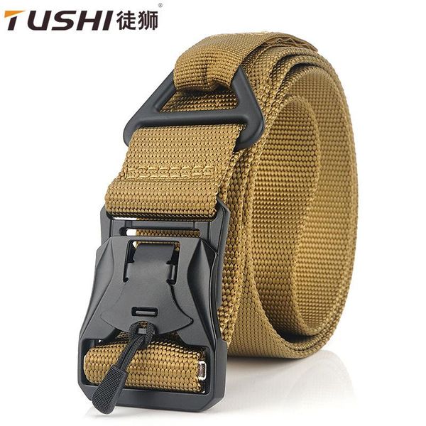 belts outdoor tactical magnet buckle belt / multifunctional nylon training tooling magnetic canvas, Black;brown
belts outdoor tactical magnet buckle belt / multifunctional nylon training tooling magnetic canvas, Black;brown
