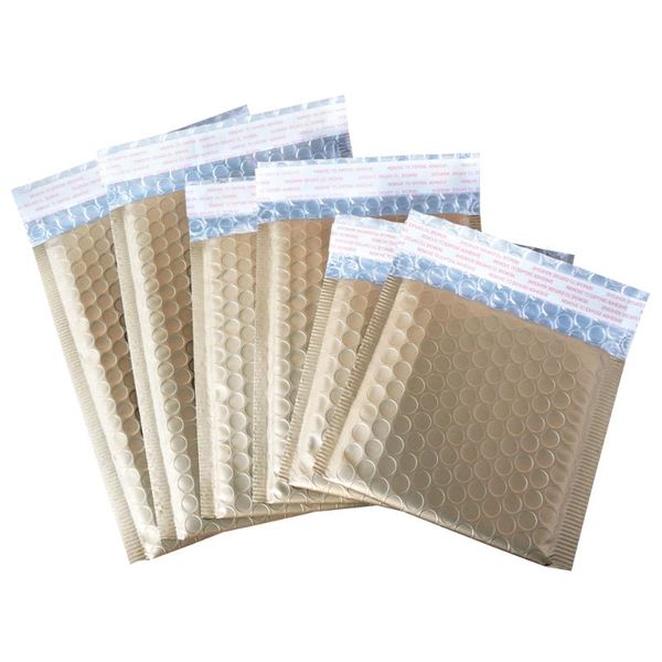 gift wrap 50pcs/pack matte gold bubble mailer waterproof courier mailing envelope bags shockproof padded envelopes bag
gift wrap 50pcs/pack matte gold bubble mailer waterproof courier mailing envelope bags shockproof padded envelopes bag