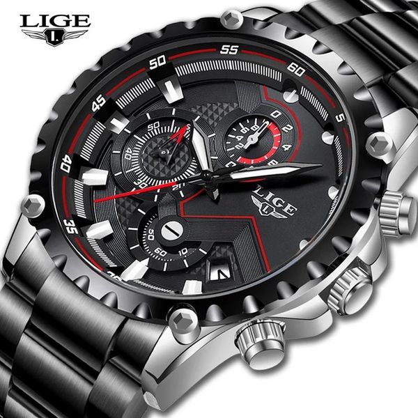 wristwatches 2021 lige fashion mens watches silver stainless steel 30m waterproof quartz watch men army military chronograp, Slivery;brown
wristwatches 2021 lige fashion mens watches silver stainless steel 30m waterproof quartz watch men army military chronograp, Slivery;brown