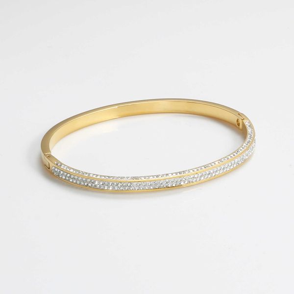 cz crystal cuff bracelet fashion brand stainless steel womens bracelets & bangles understated luxury couples jewelry for weddiny q0719, Black
cz crystal cuff bracelet fashion brand stainless steel womens bracelets & bangles understated luxury couples jewelry for weddiny q0719, Black