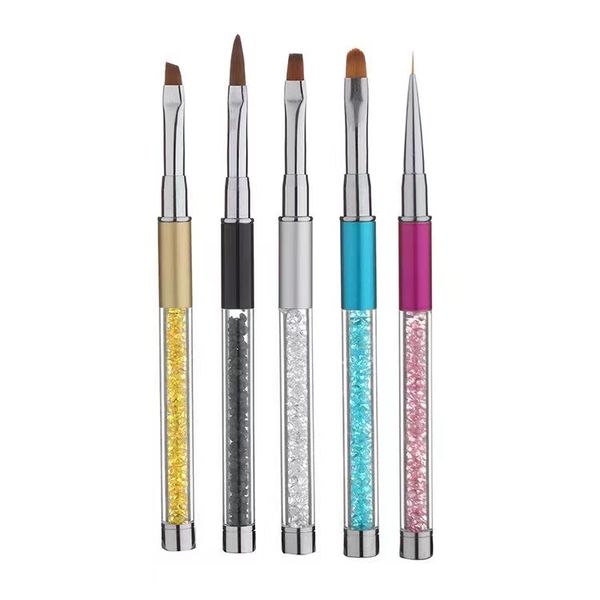 3d 5pcs nail aacrylic brush set applied crystal diamond handle art pen is suitable for diy salons and home use, Yellow
3d 5pcs nail aacrylic brush set applied crystal diamond handle art pen is suitable for diy salons and home use, Yellow